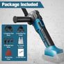 Cordless Oscillating Multi-Tool for makita 18V Battery (NO Battery) Oscillating Kit with 6 Variable Speeds for Removing, Scraping, Cutting with 23 Accessories Image 6