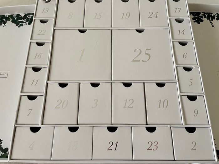 Christmas advent calender