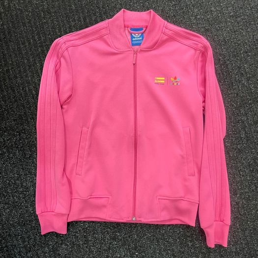 Adidas Zip Up Pharrell Williams Rainbow Collection PINK SMALL
