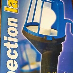 New inspection lamp with fitted crocodile clips