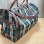 Shilton Vintage Plaid Travel Duffle Bag - Very Large - Shoulder Strap Image 8