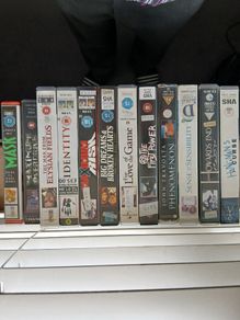 12 VHS Ex Rental Films
