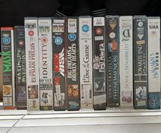12 VHS Ex Rental Films