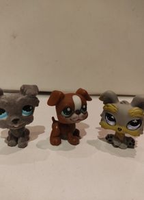 Littlest Pet Shop Dogs Lot of 3