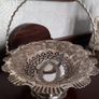 Silver plated fruit basket. Image 2