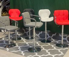 New High Bar Stools / Chairs / Adjustable Height / Delivery