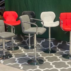 New High Bar Stools / Chairs / Adjustable Height / Delivery