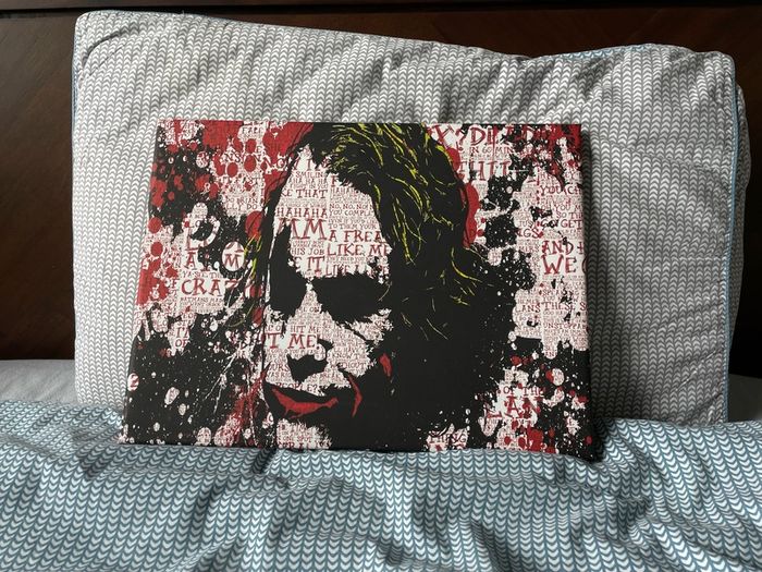 Heath Ledger Joker Canvas Print