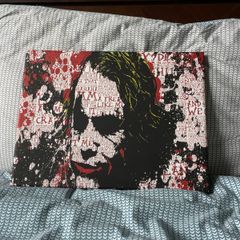 Heath Ledger Joker Canvas Print