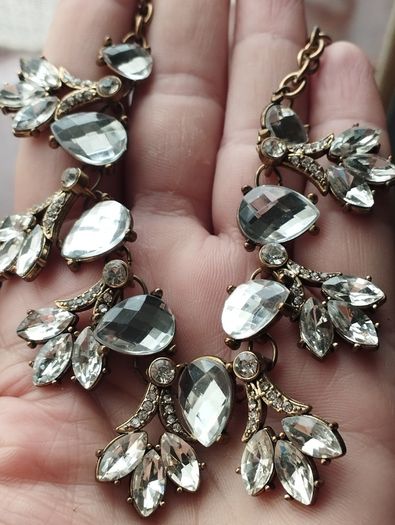 Vintage Crystal Choker Necklace.