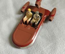 Vintage Star Wars Land Speeder Landspeeder Die Cast Kenner 1978 Tatooine A New Hope Luke Skywalker C3PO Droid