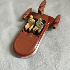 Vintage Star Wars Land Speeder Landspeeder Die Cast Kenner 1978 Tatooine A New Hope Luke Skywalker C3PO Droid