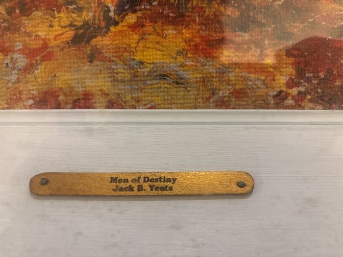 Signed Jack B Yeats Men of Destiny