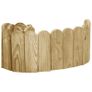 Border Rolls 3 pcs 120 cm Impregnated Pinewood Image 3