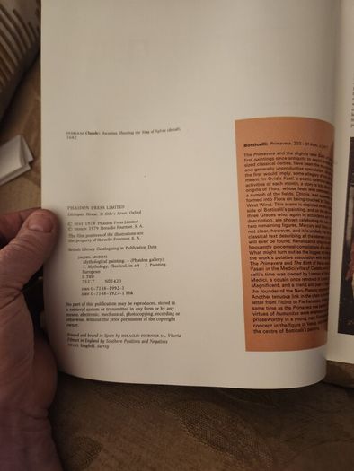 Mythological Painting. Published By Phaidon. Large Volume Paperback In Good Condition.