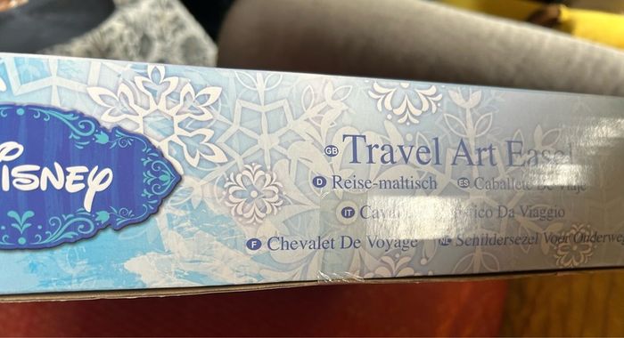 Disney Frozen Travel Art Easel New