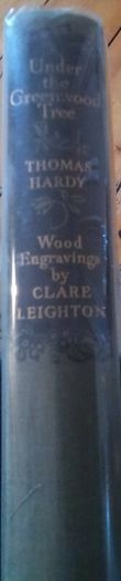 Under the Greenwood Tree by Thomas Hardy 1940 1st Ed - Illustrator CLARE LEIGHTON HB