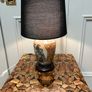 Vintage Japanese Satsuma table lamp Image 6