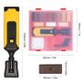 Laminate Repairing Kit Wax System Floor Worktop Sturdy Casing Chips Scratches Mending Tool Set repair hand tool kit Image 6