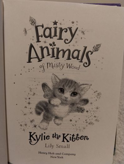 Fairy Animals Of Misty Wood By Lily Small, 3 books in 1 HARDBACK