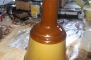Beautiful Large Old Wade Bells Whisky Bottle with Top