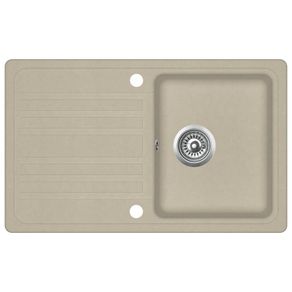 Granite Kitchen Sink Single Basin Beige