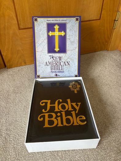 New American Bible Family Edition Sealed