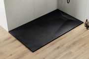 Slim Shower Tray 90x90 Black