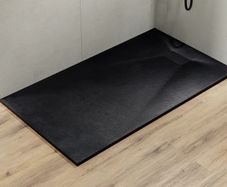 Slim Shower Tray 90x90 Black