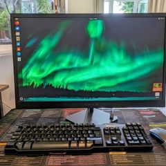 Old HP PC i5 Desktop with monitor keyboard and mouse