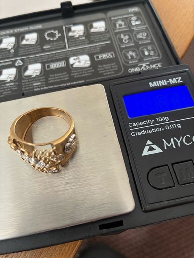 9k Gold Scorpion Ring