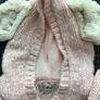 Baby Girl Next poncho, size 1-2 years Image 3