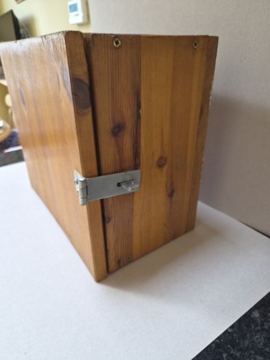lockable Wooden Box