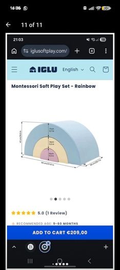 Soft Play Rainbow