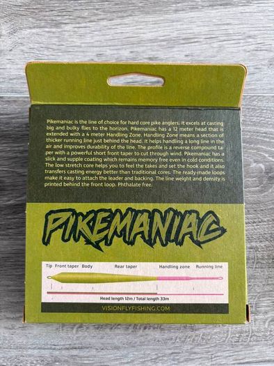 Pikemaniac Fly Line WF10 Slow Intermediate