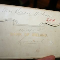 Antique Bank of Ireland Cash Book