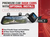 Premium Car Dash Cams With Optional Install