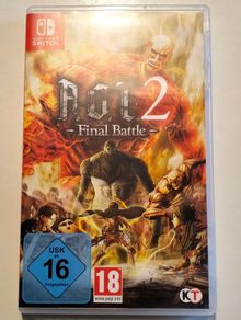 Attack on Titan 2 A.O.T.2 Final Battle Nintendo Switch