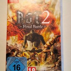 Attack on Titan 2 A.O.T.2 Final Battle Nintendo Switch