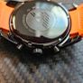 Emporio Armani Sportivo Men's Black & Orange Watch Image 5
