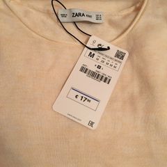Zara knit t-Shirt size M (New)