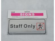 main image for ad Staff Only Sign