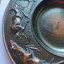 Vintage Heavy gauge Bronze Dish Image 7