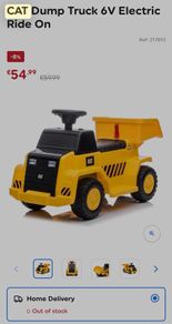 Cat electric dump truck bnib