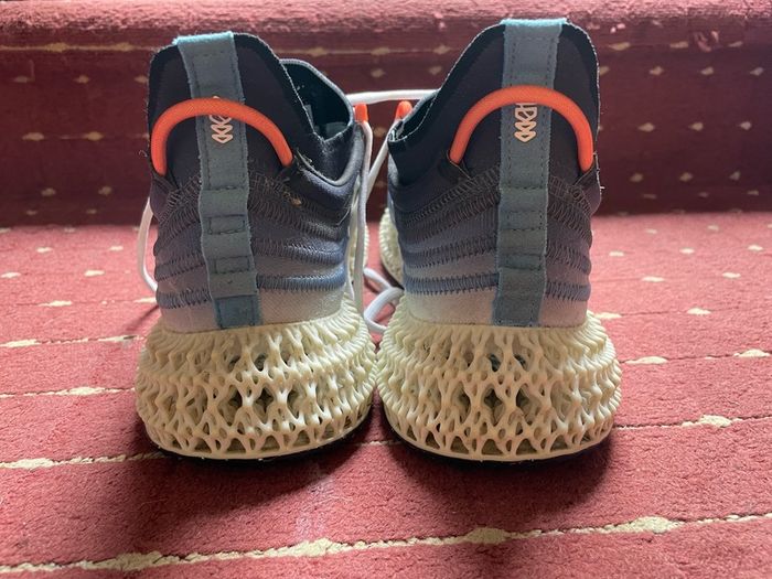 Parley X Adidas 4DFWD Shadow Navy White Unisex Sneakers Blue Cloud-White Impact-Orange size 10.5