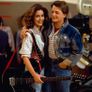 Rare Back To The Future Marty McFly Style Light Jacket. XS - Width 40cm, Length 55cm. Comes With 'Art In Revolution' badge. Image 2