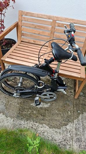 Giant foldable bike.
