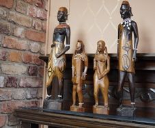 Lot of African Figurines