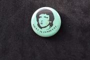 Manic Street Preachers : Nicky is Innocent - Vintage Green Button Badge