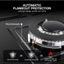 Glass Gas Hob 5 burners Image 5